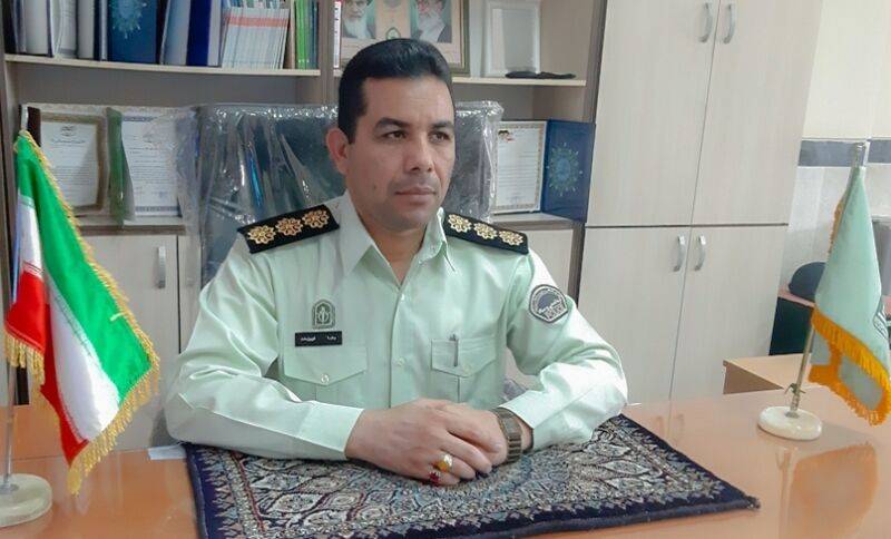 خودروی سرقتی از جیرفت در عنبرآباد کشف شد